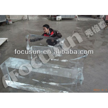 Crystal block ice machine